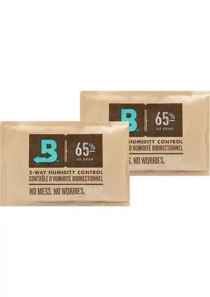 Boveda %65 60GR 2'li Paket Puro Nemlendirici ile Puro Saklama ve Tazelik Koruma