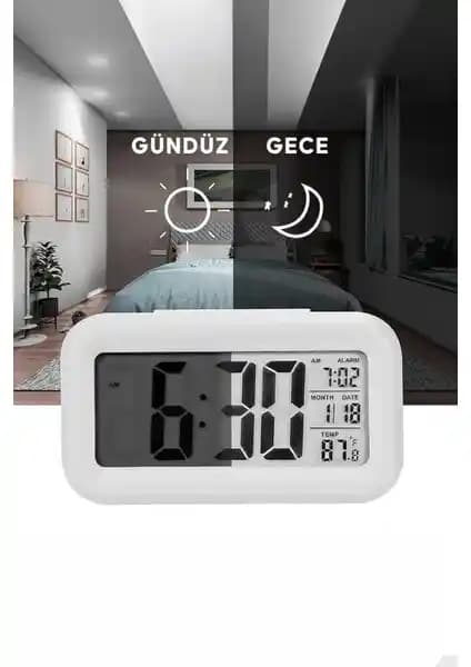 Bydiz Dijital Masa Saati: Çok Fonksiyonlu Tasarım ve Akıllı Özellikler