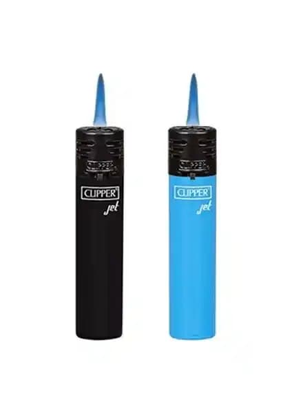 CLİPPER Rüzgarda Yanabilen Çakmak Jet Flame 2'li Paket Güçlü ve Dayanıklı Tasarım