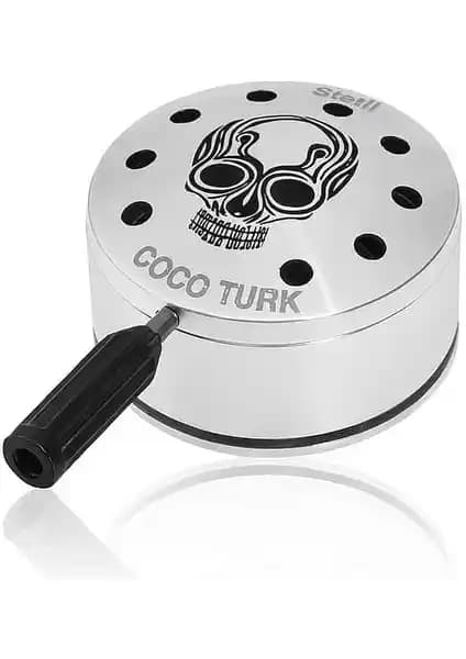 CocoTürk Skull Lotus HMD: Estetik ve Fonksiyonellik Sunan Dayanıklı Mangal Aksesuarı