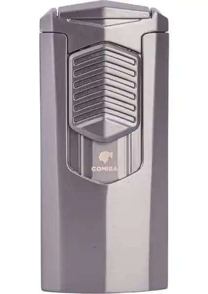 Cohiba 3 Torch Pürmüz Gunmetal Metal Puro Çakmak Şık Tasarım ve Yüksek Performans