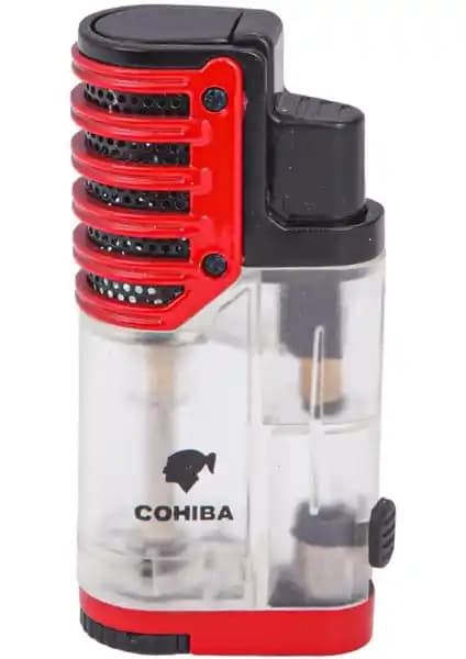 Cohiba 3 Torch Pürmüz Plastik Kırmızı-Siyah Puro Çakmağı Detaylı İnceleme ve Özellikleri