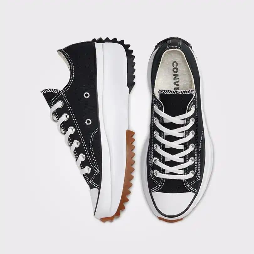 Converse Run Star Hike Platform Siyah Unisex Sneaker Günlük Şıklık ve Konfor Sunar