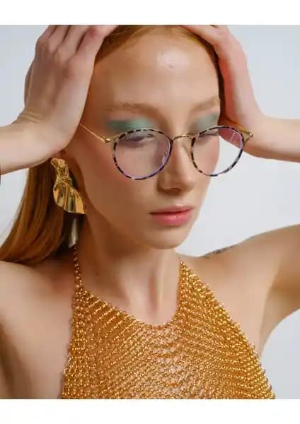 Corney Design Linda Leopar Gözlük: Modern Tasarım ve Göz Sağlığını Koruyan Dijital Ekran Gözlüğü