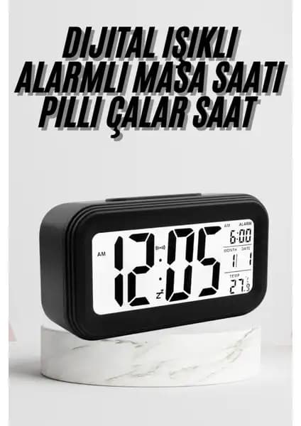 Dijital Masa Saati: Modern Tasarım ve Çok Fonksiyonlu Kullanım İmkanı