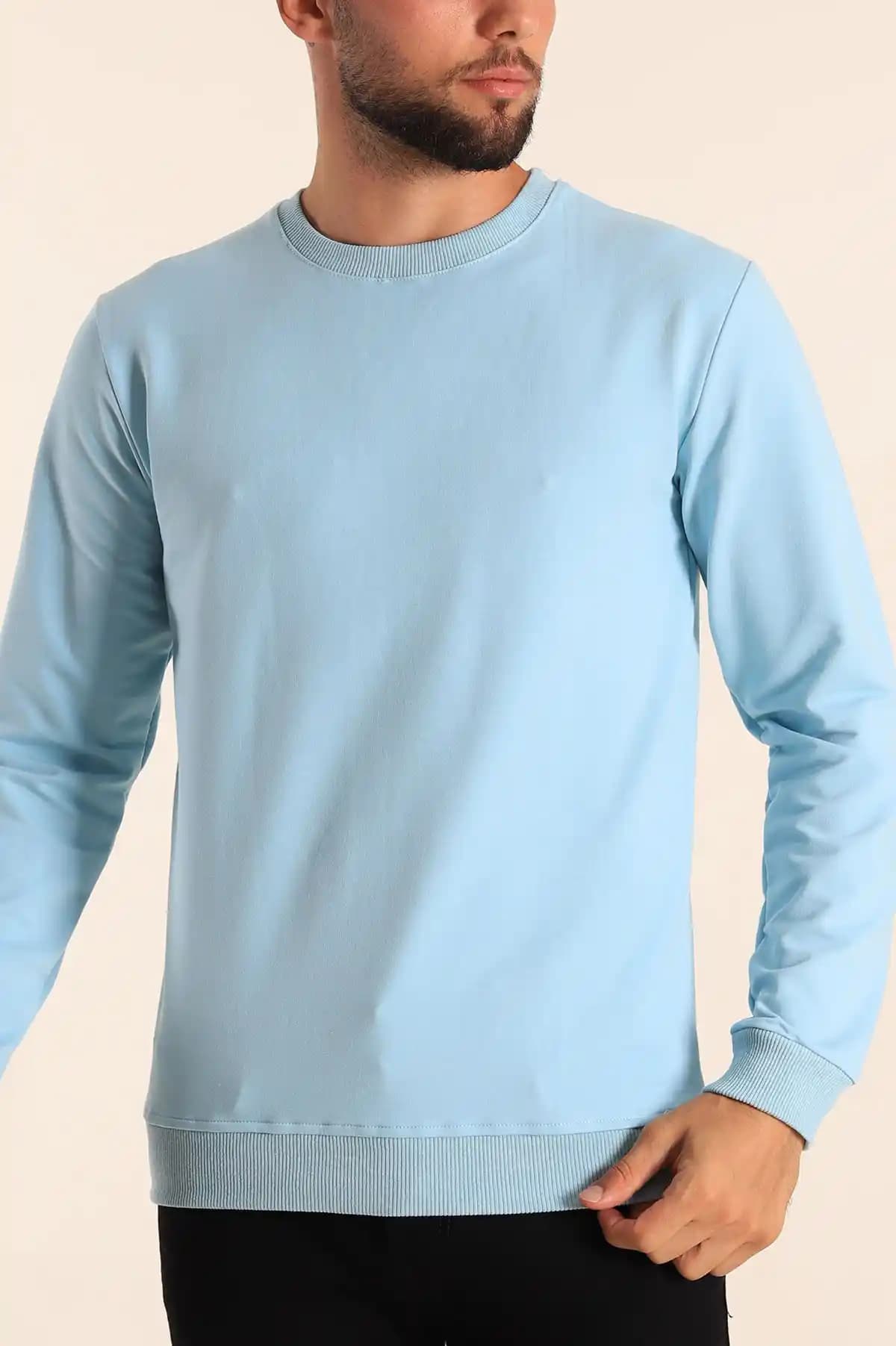 Erkekler İçin Mavi Sweatshirtler: Günlük ve Şık Kombinasyonlar İçin Rehber