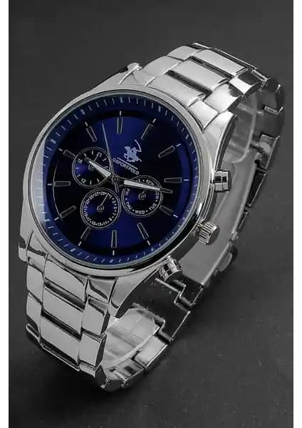 G Sport Polo Erkek Metal Kordon Saatleri Dayanıklılık ve Şıklığın Birleşimi