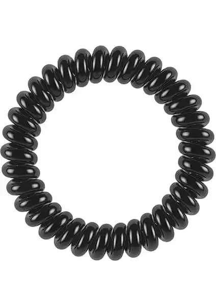 Invisibobble Slim True Black 3'lü Kadın Saç Tokası Şıklık ve Pratiklik Sunar