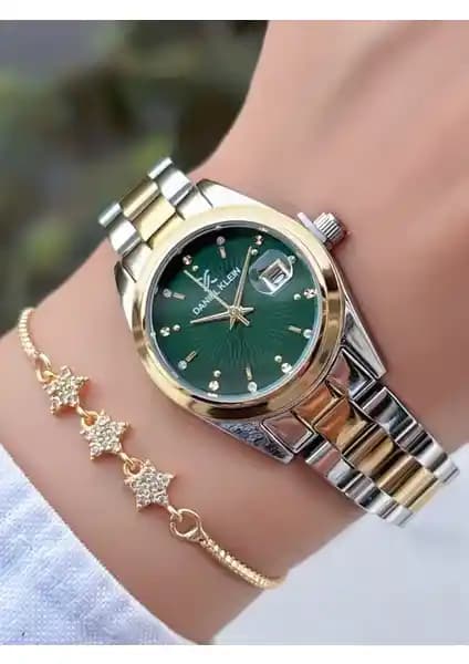 Kadınlar İçin Daniel Klein Şık ve Dayanıklı Çelik Kol Saati – Modern Tasarım ve Güvenilirlik