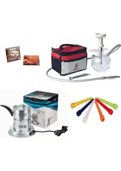 Kefo Bombus Çantalı Nargile ve Elektrikli Nargile Ocağı: Modern ve Pratik Nargile Deneyimi