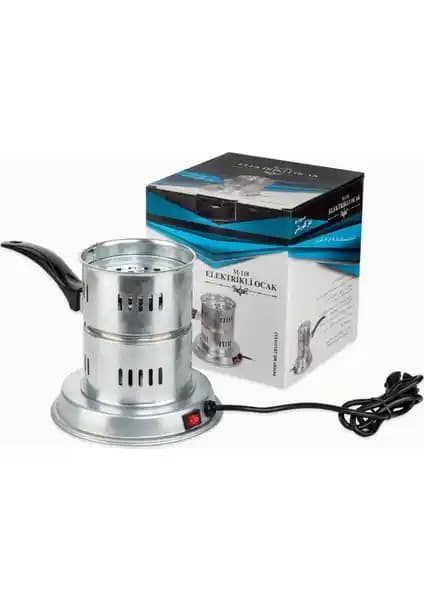 Kefo Galvaniz Elektrikli Ocak ile Modern ve Hızlı Nargile Kömürü Yakma Çözümü