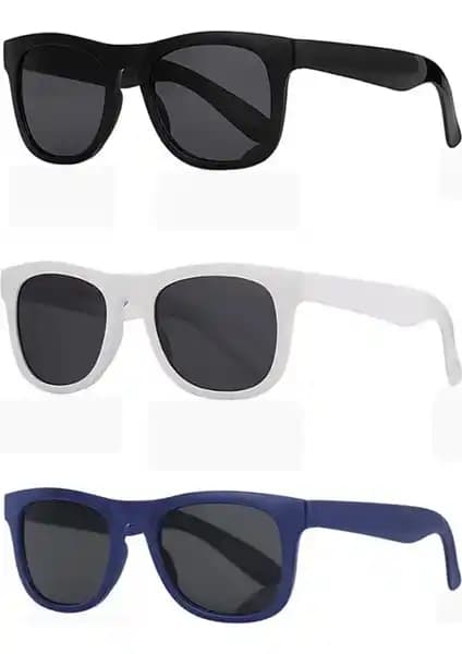 Kinary Çocuk Güneş Gözlüğü 3'lü Fırsat Seti Güvenli ve Şık Tasarımlarla Çocuklar İçin