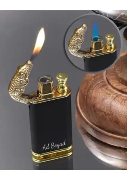 Kişiye Özel Ejderha Figürlü Çift Alev Gazlı Çakmak Detayları ve Kullanım İpuçları