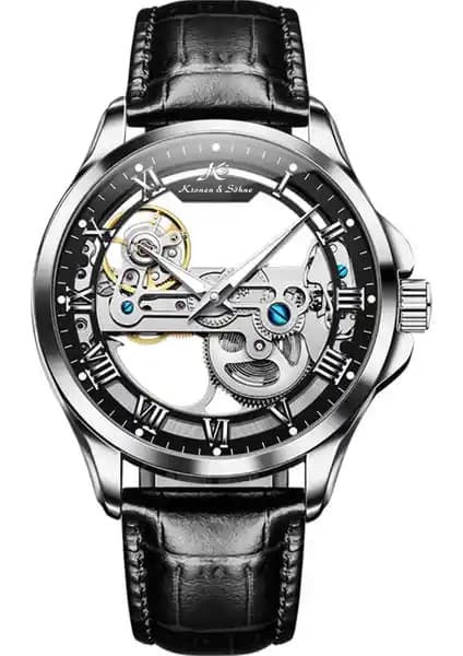 Kronen&Söhne KS3001 Mekanik Siyah Erkek Kol Saati: Zarafet ve Dayanıklılık Bir Arada