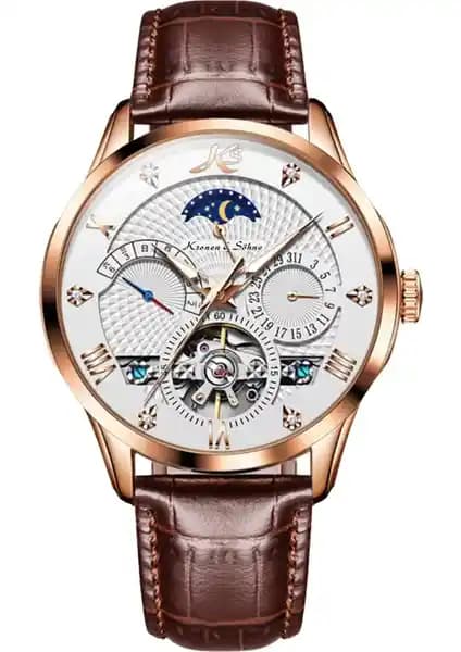 Kronen&Söhne KS4009 Lüks Altın Tourbillon Mekanik Erkek Kol Saati Detayları