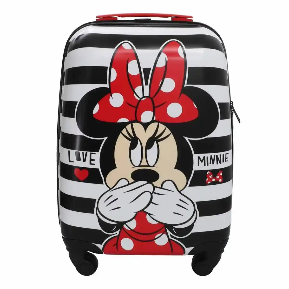 Minnie Mouse Temalı Çocuk ve Gençler İçin Eğlenceli ve Fonksiyonel Valizler