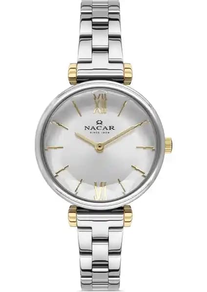 Nacar NC34-3921125-CSM Kadın Kol Saati: Şıklık ve Dayanıklılığı Bir Arada Sunar