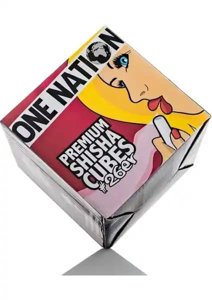 One Nation Nargile Kömürü 26: Doğal ve Yüksek Performanslı Nargile Kömürü Ürünü