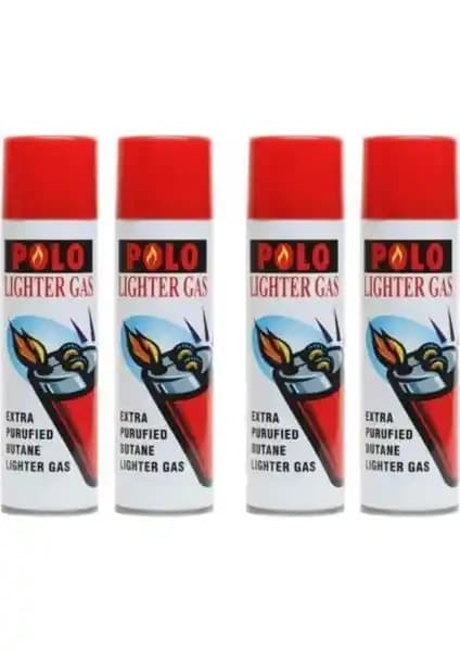 Polo Lighter Gas 270ML 4'lü Set: Güvenilir ve Ekonomik Çakmak Gazı Kaynağı