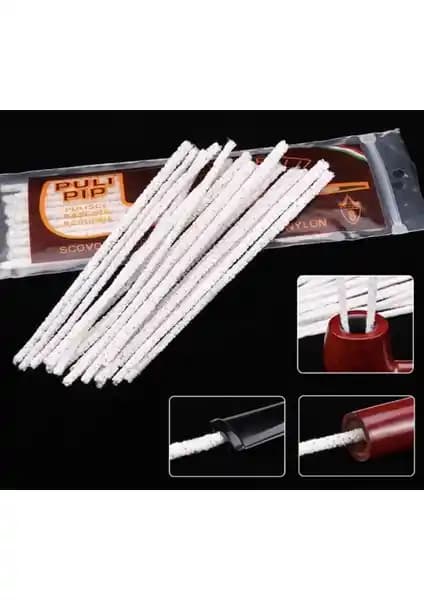 Puff Cleaner 50 Adet Sert Telli Pipo Temizleme Fırçası Seti En İyi Temizlik Performansı İçin