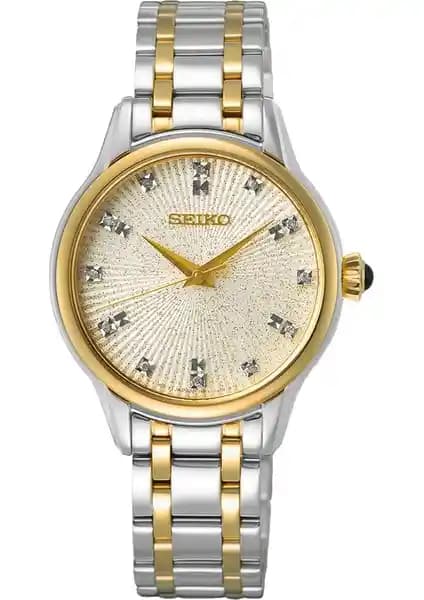 Seiko SRZ550P Quartz Kadın Kol Saati: Şıklık ve Dayanıklılığın Mükemmel Uyumu