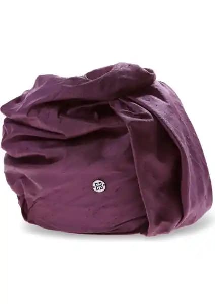 Sibi Hats Madame Sahara Mor Kaşık İpek Türban: Şıklık ve Rahatlığı Bir Arada Sunar