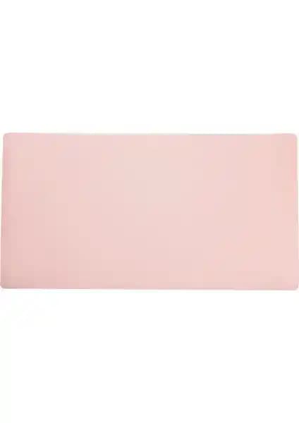 Şık ve Fonksiyonel Pink Gerçek Deri Masa Matı - Estetik ve Dayanıklı Ofis ve Ev Kullanımı