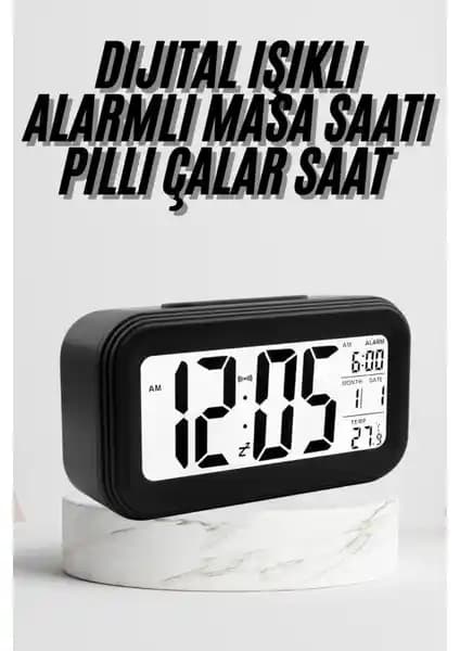 Teknodayım Dijital Masa Saati ile Modern ve Fonksiyonel Zaman Takibi