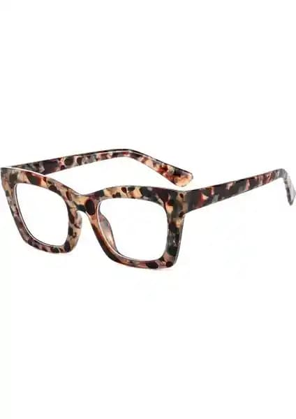 Toz Vintage Çiçek Desenli Yarden Mavi Işık Korumalı Retro Gözlük Ürün Tanıtımı ve Özellikleri