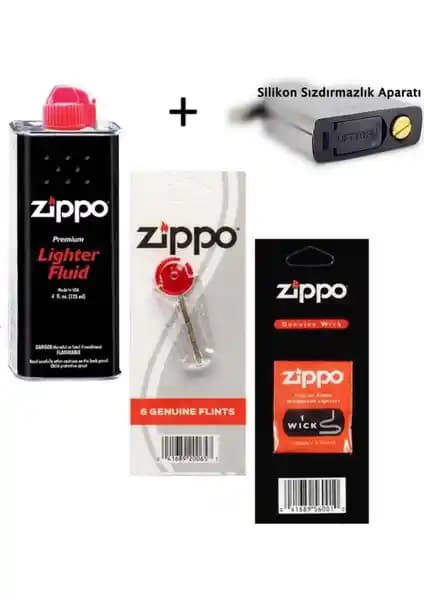 Zippo Çakmak Benzin ve Aksesuar Seti: Dayanıklı ve Güvenilir Kullanım İçin Ideal