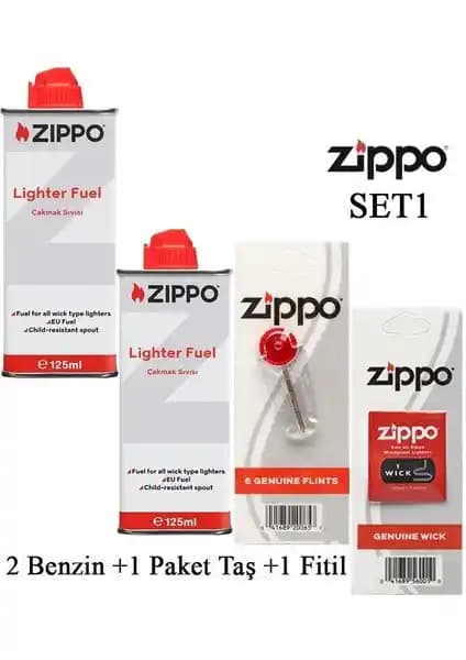 Zippo Çakmak İkmal Seti: Dayanıklı ve Güvenilir Kalite İçin Pratik Çözüm