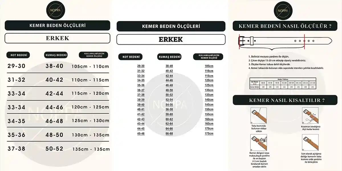 Kemer Beden Ölçüsünün Moda ve Kullanım Açısından Önemi ve Seçim Kriterleri