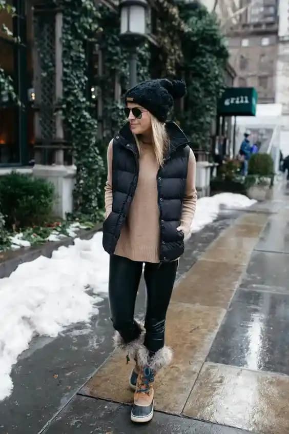 Kısa Şişme Yelek Kombinleri: Fonksiyonellik ve Stil İçin Günlük ve Tesettür Modası