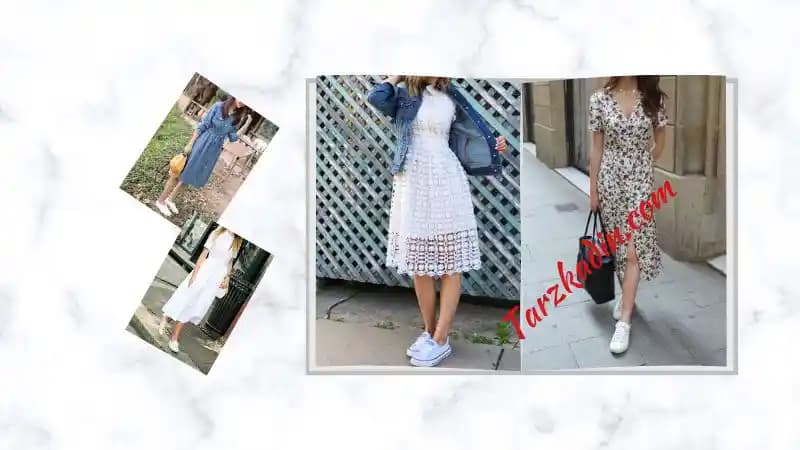 Spor Ayakkabı ile Elbise Kombinasyonu: Moda ve Rahatlığın Dengesi