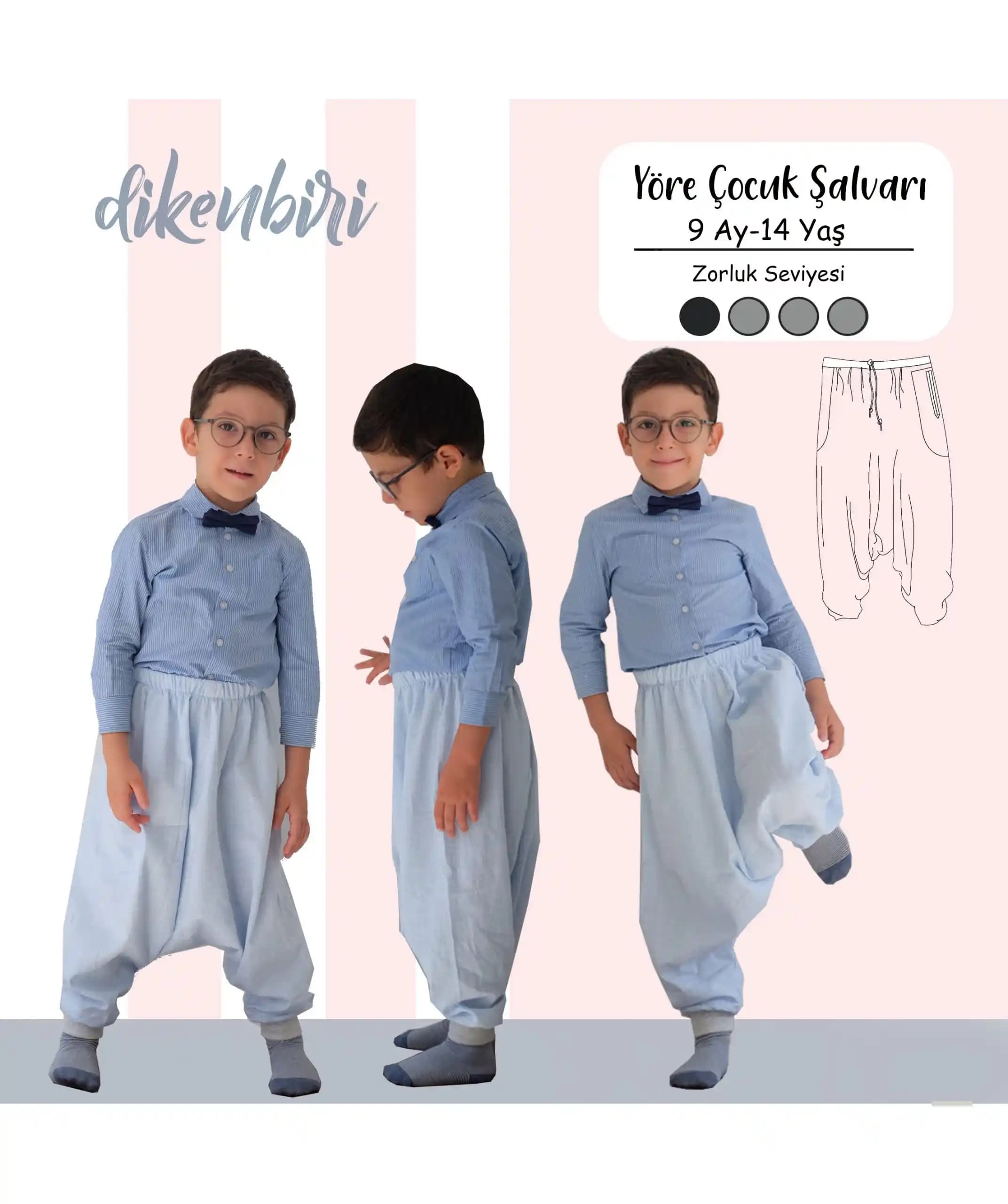 Çocuk Giyiminde Şalvarın Yeri ve Önemi: Geleneksel ve Modern Tasarımların Buluşması