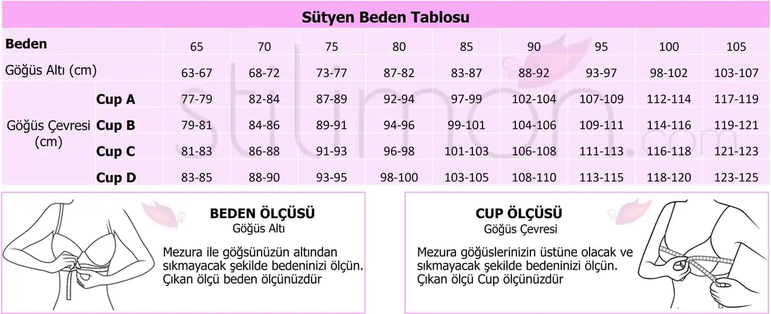 Kadınlar İçin Sutyen Bedenleri ve Doğru Seçim Rehberi 2024
