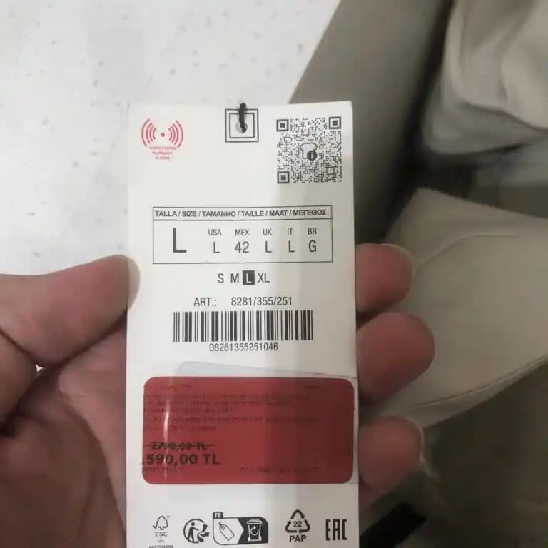 Orijinal Zara Etiketi ile Moda Güvenliği ve Otantikliğin Teminatı