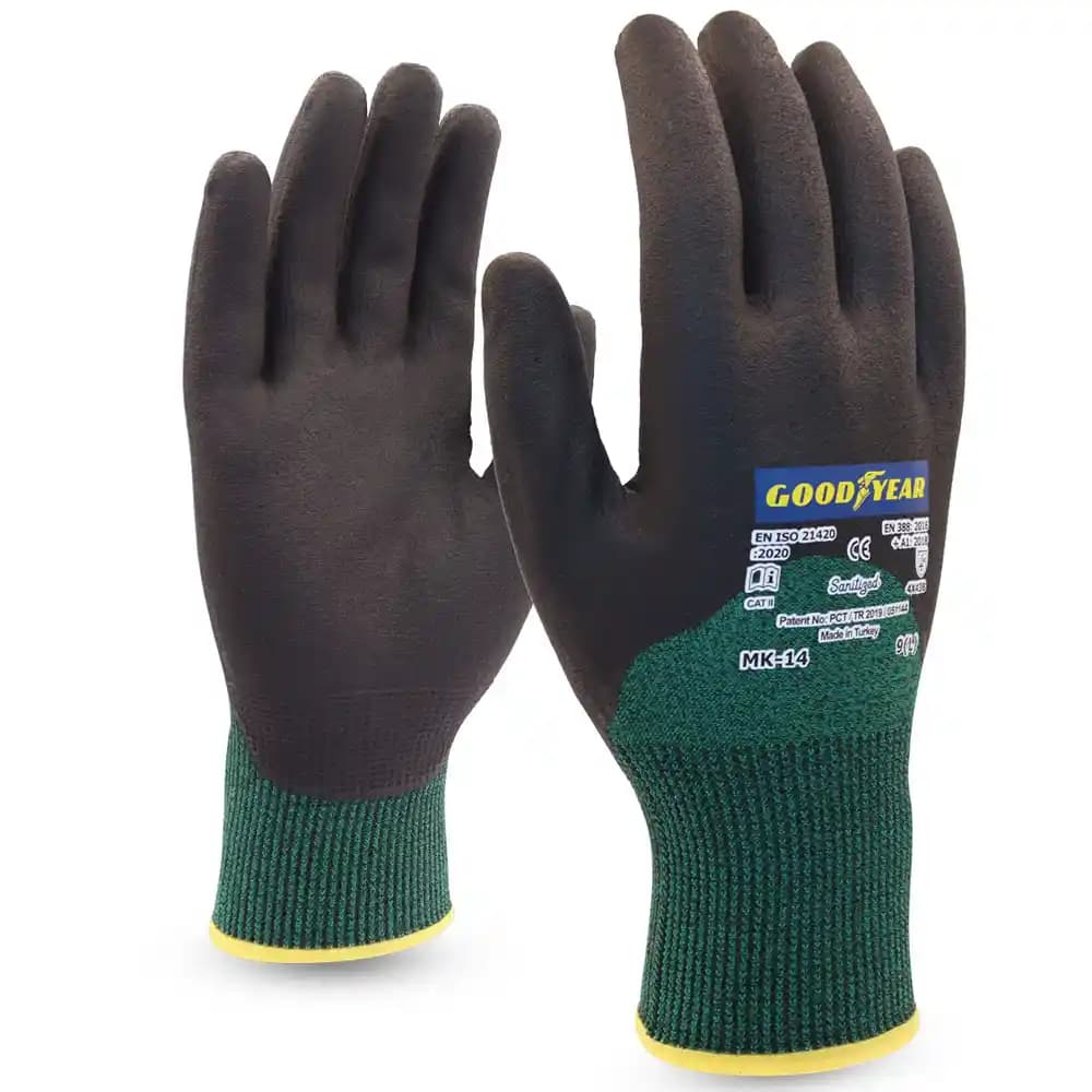 Siyah İş Eldivenleri: İş Güvenliği ve Şıklık İçin En İyi Seçenekler