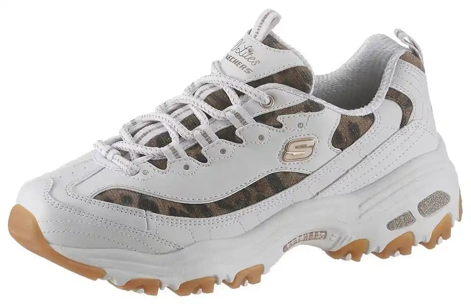Skechers D'lites Leopar: Şıklık ve Konforu Bir Arada Sunan Moda Ayakkabısı