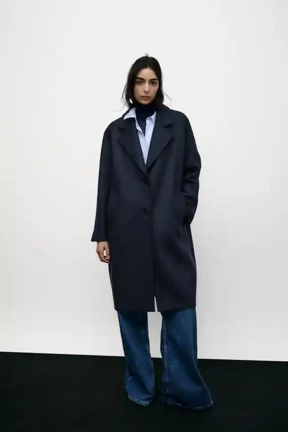 Zara Oversize Kabanlar ile Kış Modasında Şıklık ve Rahatlığın En İyi Buluşması