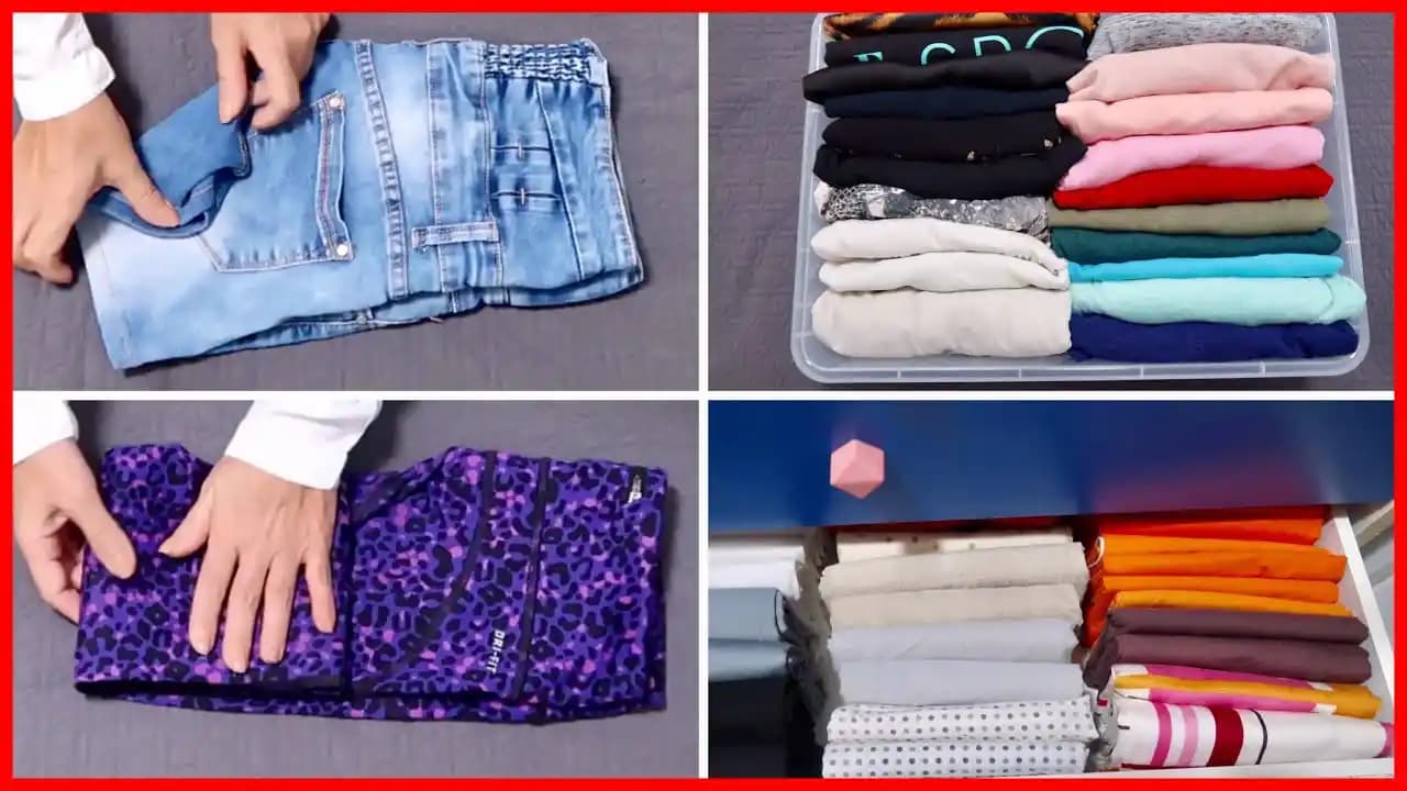 Az Yer Kaplayan Kıyafet Katlama Teknikleri ve Günlük Yaşamda Pratik Düzenleme