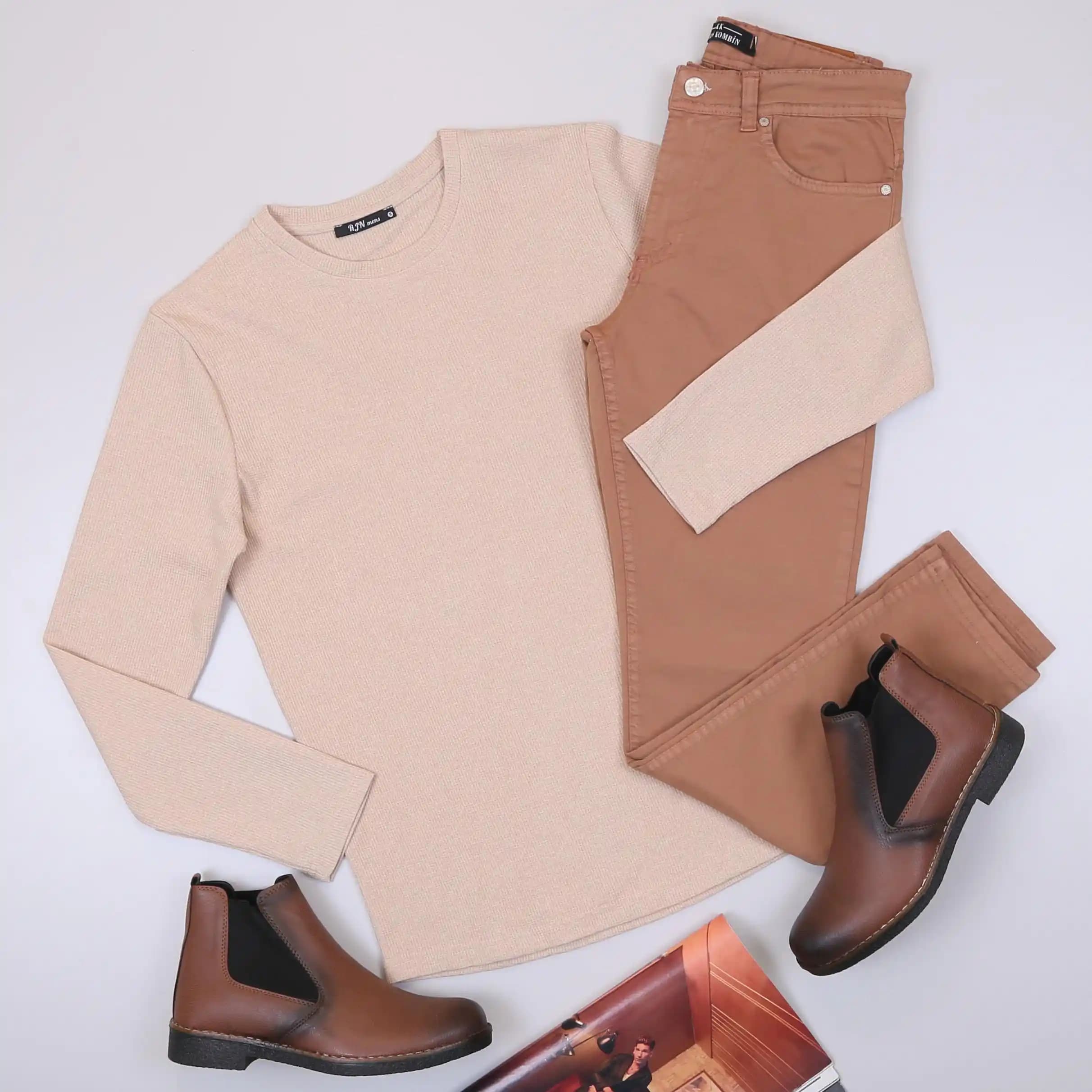 Bej Bot Kombinleri ile Stil ve Konforu Bir Arada Yakalayın