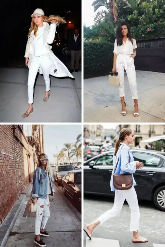 Beyaz Kot Kombinleri ve Moda Trendleri: Şıklık ve Rahatlık İçin İlham Verici Öneriler