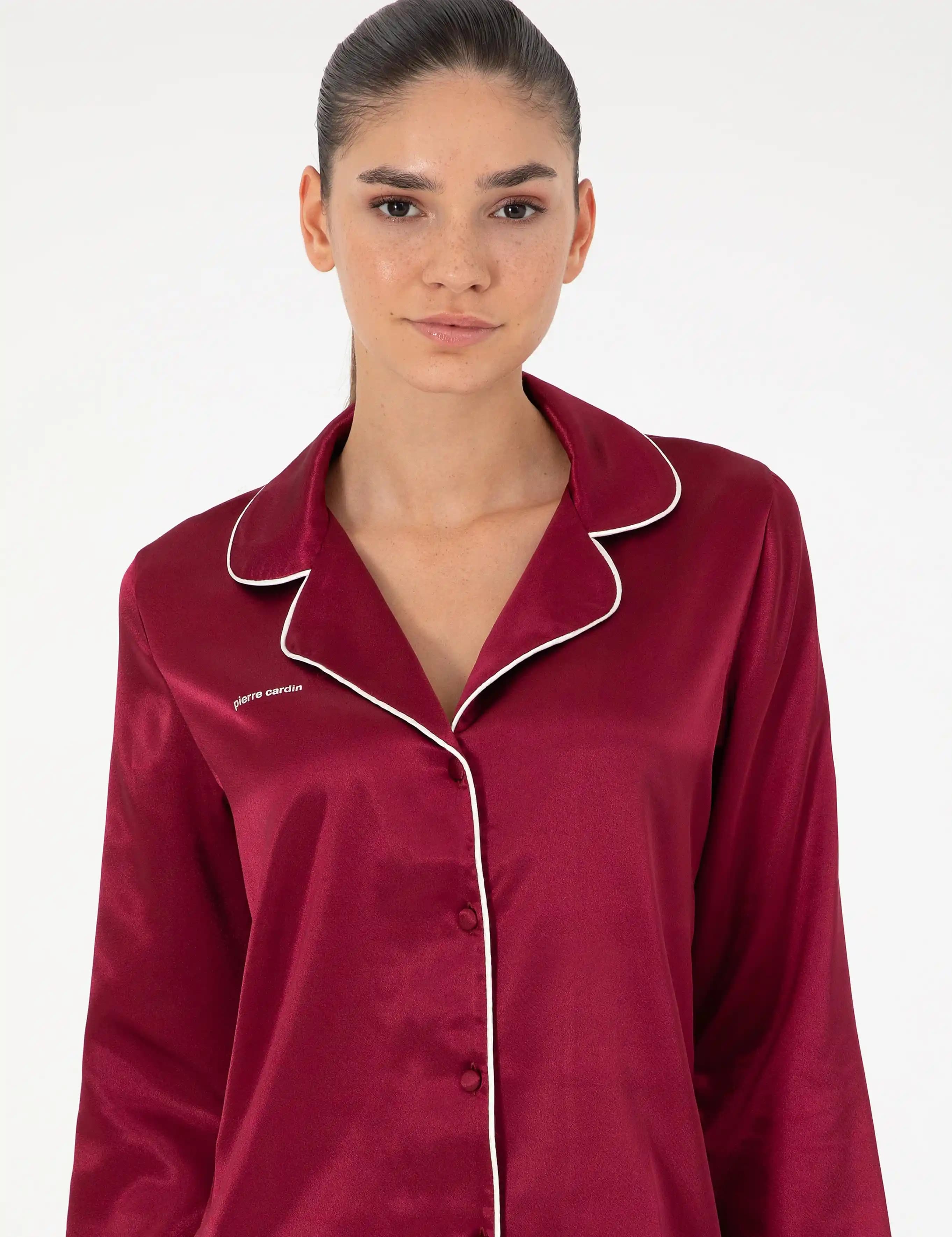 Bordo Pijama Takımı Modelleri ve Kombinasyonlarıyla Evde Şıklık ve Konfor