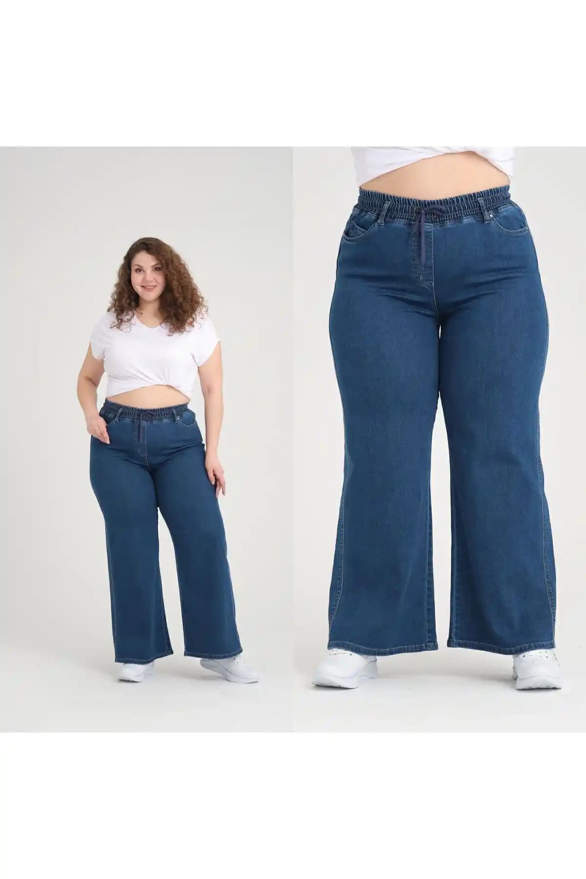 Büyük Bedenler İçin Bol Paça Pantolon Modası ve Kombin İpuçları