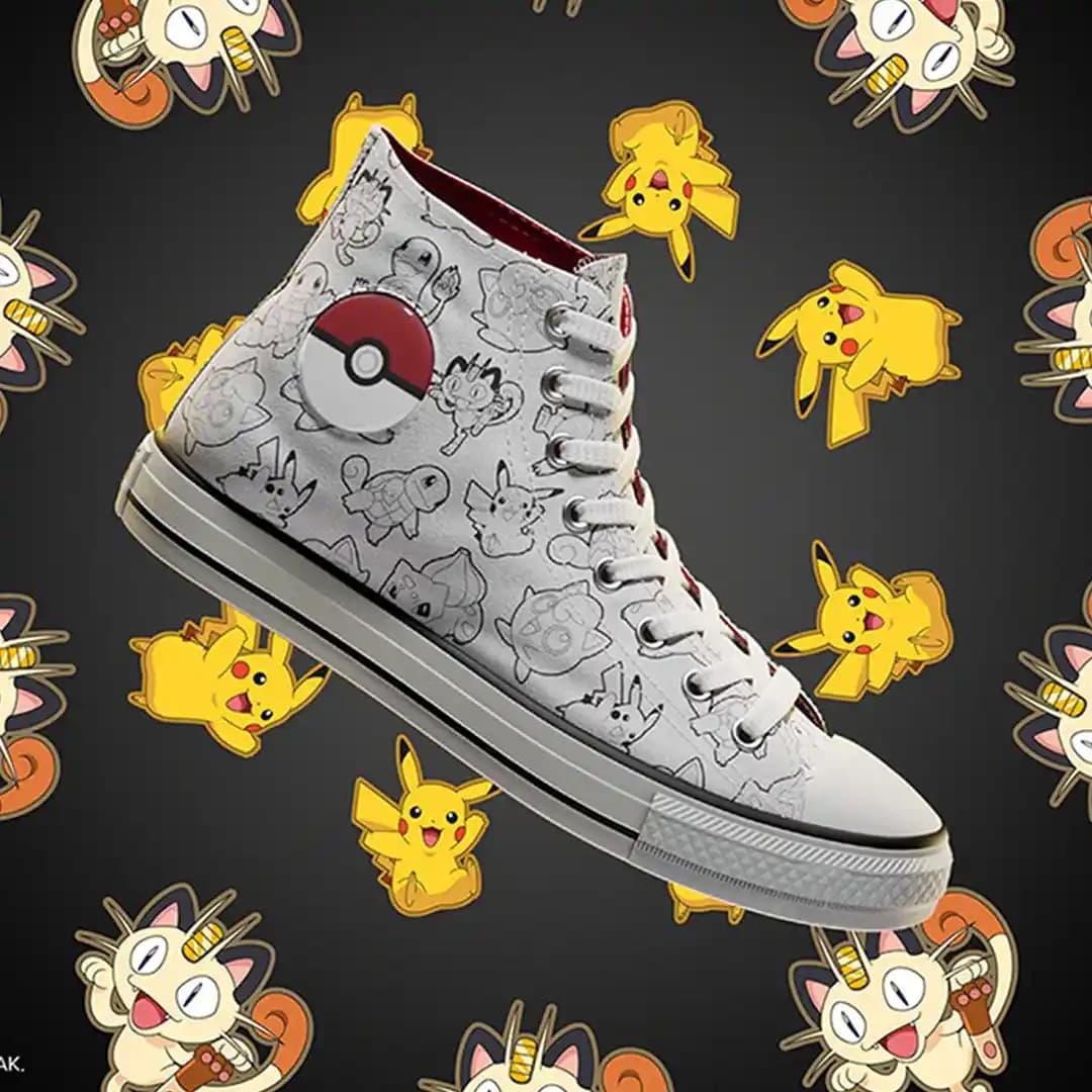 Converse ve Pokémon İşbirliğiyle Renkli Moda Trendleri ve Geleceğin Tasarımları