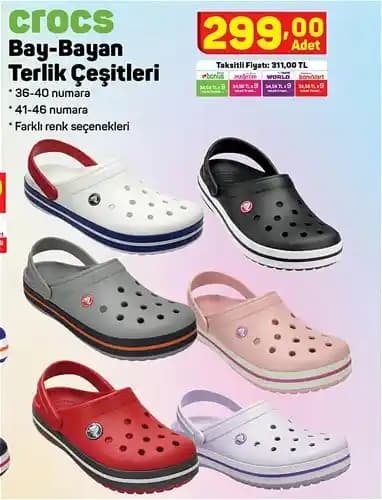 Crocs Terlik Çeşitleri: Moda ve Konforu Bir Arada Sunan Rahat Ayakkabılar