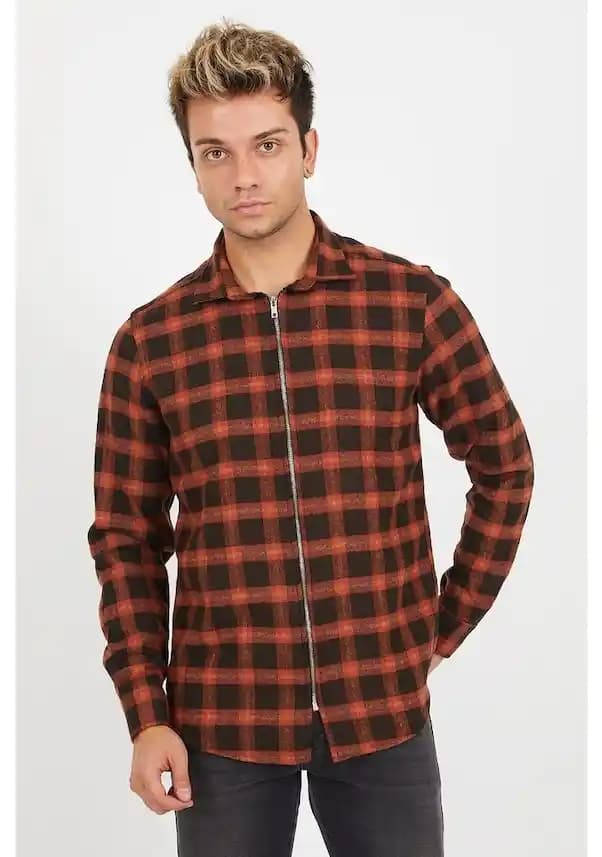 Erkek Fermuarlı Gömlekler: Modern ve Şık Tasarımlarla Günlük ve Spor Stilinizi Yükseltin