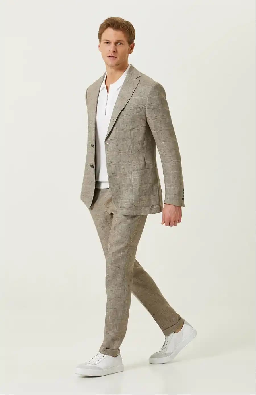 Erkek Keten Takım Elbise Modelleri ve Yaz İçin Stil Önerileri