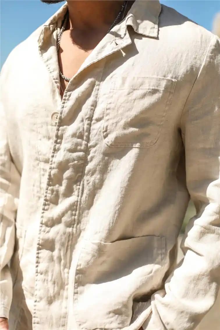 Erkekler İçin Ham Keten Ceketler: Yaz Aylarının Şık ve Rahat Giyim Seçeneği